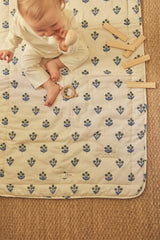 Couverture Matelassée - Plumbago
