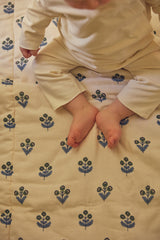 Couverture Matelassée - Plumbago