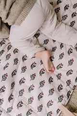 Couverture Matelassée - Bougainvillier