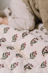 Couverture Matelassée - Bougainvillier