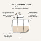 Tapis à Langer - Plumbago