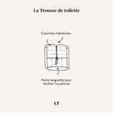 Trousse de Toilette - Bougainvillier