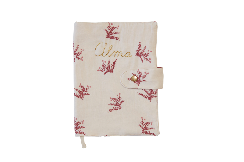 Protège Carnet de Santé - Bruyère Bois de Rose
