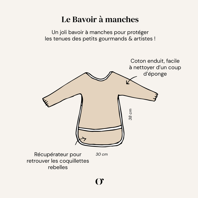 Bavoir à Manches - Hydra