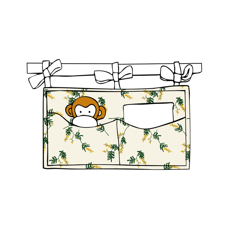 Pochette de lit - Mimosa