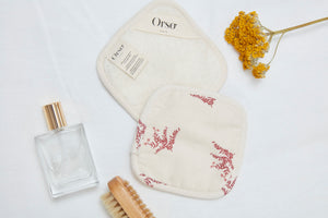 Lot de 4 Lingettes Lavables - Bruyère Bois de Rose