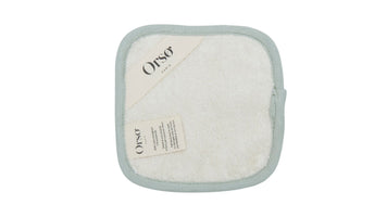 Lot de 4 Lingettes Lavables - Fougère Blanc Craie