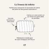 Trousse de Toilette - Amandier