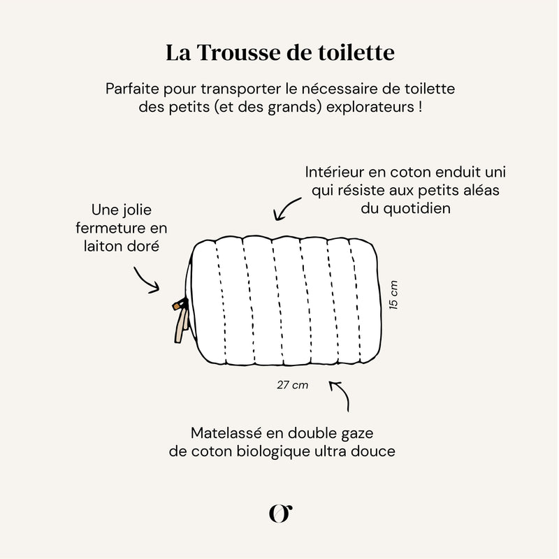 Trousse de Toilette - Amandier